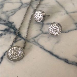 Earrings and Necklace Set